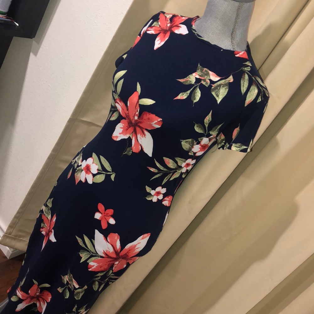 Floral Stretchy Dress